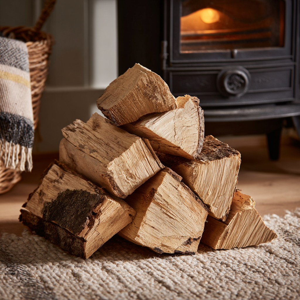 Kiln-Dried Oak Logs