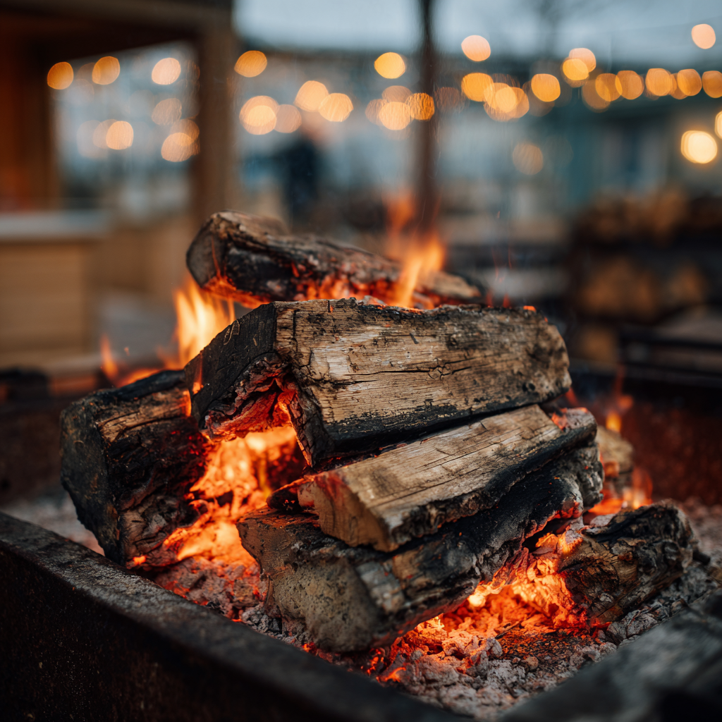 Outdoor Kitchen Wood